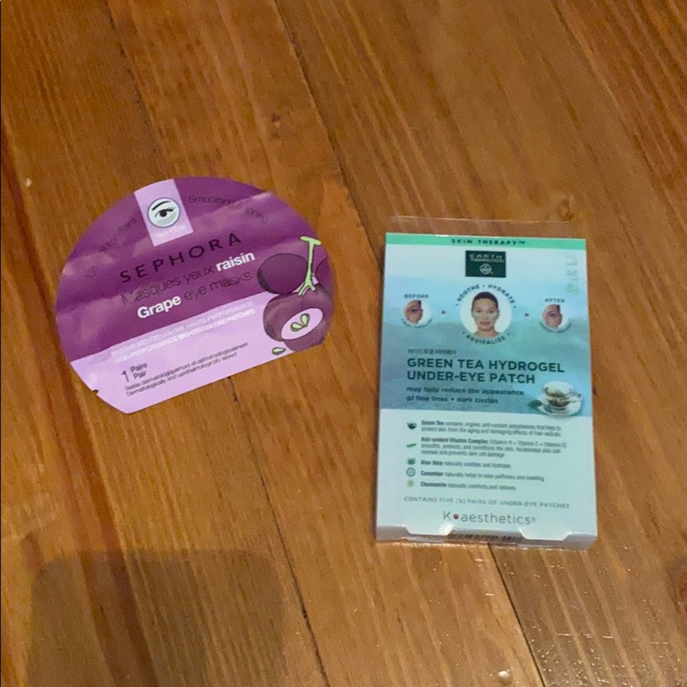 Under eye masks/patches